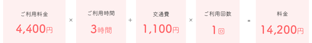 ご利用回数1回月額料金13,000円